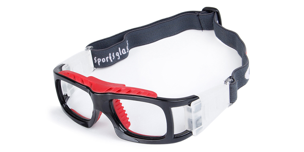 Prescription Sports Goggles Blackburn Black Red - Basketball, Baseball, Football & Soccer Glasses Prescription Sports Goggles Blackburn Black Red - Basketball, Baseball, Football & Soccer Glasses