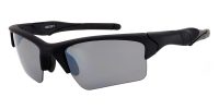 Prescription Sports Sunglasses Elmira Black - ANSI Z87.1 Certified